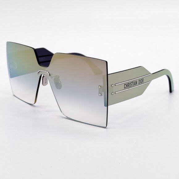 NEW DIORCLUB M5U F0A5 GREY WOMEN SUNGLASSES DIOR - Picture 11 of 14